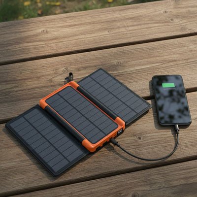 Batterie externe solaire 
