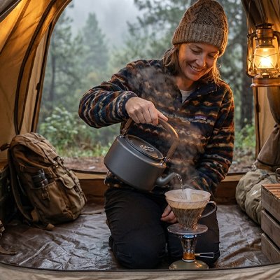 Bouilloire de voyage 