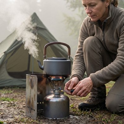 Bouilloire de voyage 