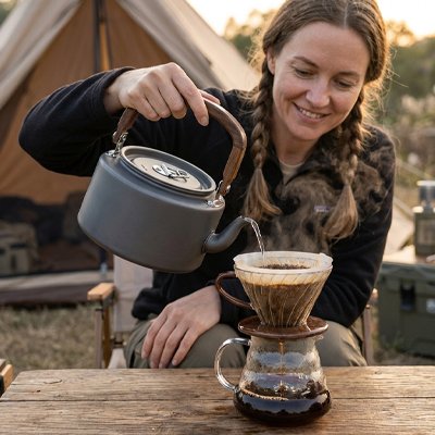 Bouilloire de voyage 