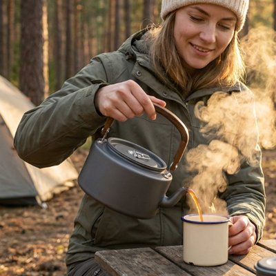 Bouilloire de voyage 