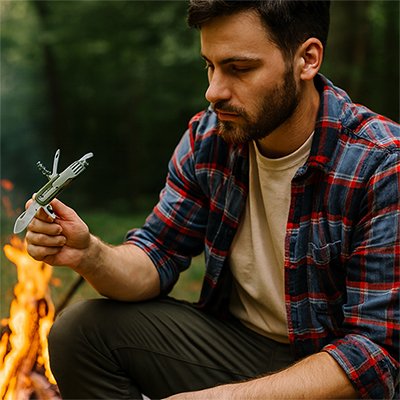 Couteau de survie 