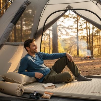 Matelas gonflable 2 personnes 