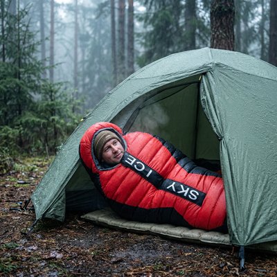 Sac de couchage pour grand froid 