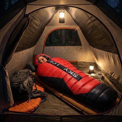 Sac de couchage pour grand froid 