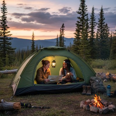 Tente trekking 2 places 